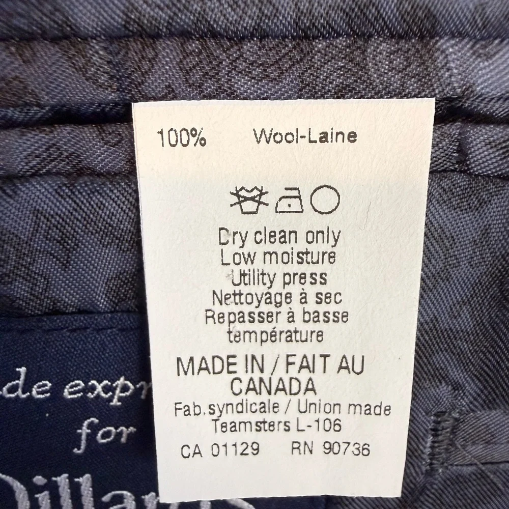 Ralph Lauren mens navy wool blazer